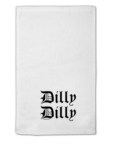 Dilly Dilly Beer Drinking Funny 11&#x22;x18&#x22; Dish Fingertip Towel by TooLoud-Fingertip Towel-TooLoud-White-Davson Sales