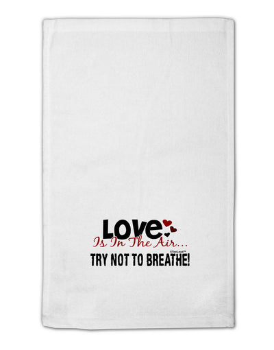 Love - Try Not To Breathe 11&#x22;x18&#x22; Dish Fingertip Towel-Fingertip Towel-TooLoud-White-Davson Sales