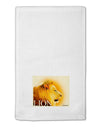 Lion Watercolor 3 Text 11&#x22;x18&#x22; Dish Fingertip Towel-Fingertip Towel-TooLoud-White-Davson Sales