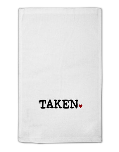 Taken 11&#x22;x18&#x22; Dish Fingertip Towel by TooLoud-Fingertip Towel-TooLoud-White-Davson Sales