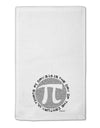 Ultimate Pi Day - Retro Computer Style Pi Circle 11&#x22;x18&#x22; Dish Fingertip Towel by TooLoud-Fingertip Towel-TooLoud-White-Davson Sales