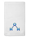 Water Molecule 11&#x22;x18&#x22; Dish Fingertip Towel by TooLoud-Fingertip Towel-TooLoud-White-Davson Sales