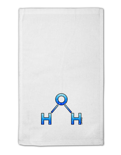 Water Molecule 11&#x22;x18&#x22; Dish Fingertip Towel by TooLoud-Fingertip Towel-TooLoud-White-Davson Sales