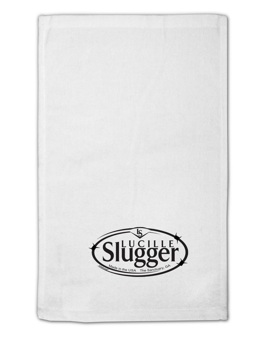 Lucille Slugger Logo 11&#x22;x18&#x22; Dish Fingertip Towel by TooLoud-Fingertip Towel-TooLoud-White-Davson Sales