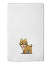 Kawaii Standing Puppy 11&#x22;x18&#x22; Dish Fingertip Towel-Fingertip Towel-TooLoud-White-Davson Sales