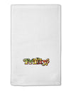 Fruity Text 11&#x22;x18&#x22; Dish Fingertip Towel-Fingertip Towel-TooLoud-White-Davson Sales