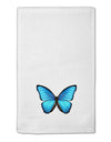 Big Blue Butterfly 11&#x22;x18&#x22; Dish Fingertip Towel-Fingertip Towel-TooLoud-White-Davson Sales