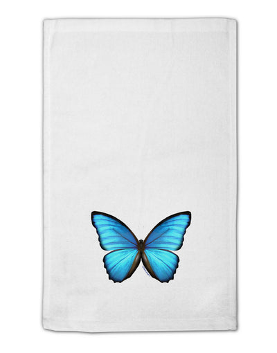 Big Blue Butterfly 11&#x22;x18&#x22; Dish Fingertip Towel-Fingertip Towel-TooLoud-White-Davson Sales