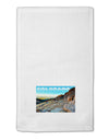 CO Rockies View with Text 11&#x22;x18&#x22; Dish Fingertip Towel-Fingertip Towel-TooLoud-White-Davson Sales