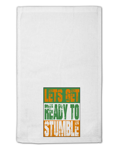 Lets Get Ready To Stumble 11&#x22;x18&#x22; Dish Fingertip Towel by TooLoud-TooLoud-White-Davson Sales