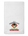 Pharmacist - Superpower 11&#x22;x18&#x22; Dish Fingertip Towel-Fingertip Towel-TooLoud-White-Davson Sales