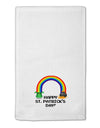 Pixel Pot of Gold St Patrick Text 11&#x22;x18&#x22; Dish Fingertip Towel-Fingertip Towel-TooLoud-White-Davson Sales