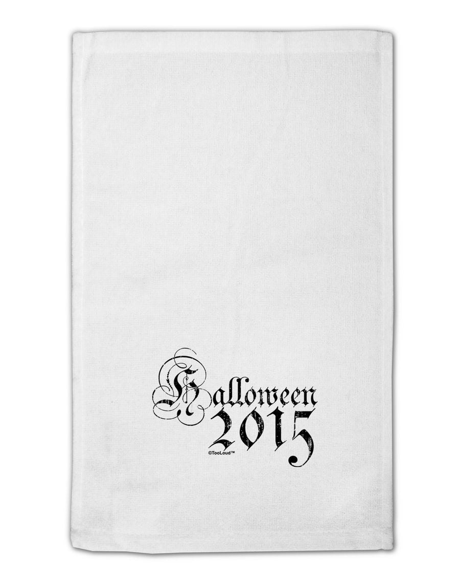 Halloween Current Year Script Distressed 11&#x22;x18&#x22; Dish Fingertip Towel-Fingertip Towel-TooLoud-White-Davson Sales