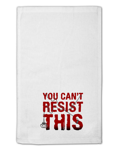 TooLoud You Can't Resist This 11&#x22;x18&#x22; Dish Fingertip Towel-Fingertip Towel-TooLoud-White-Davson Sales