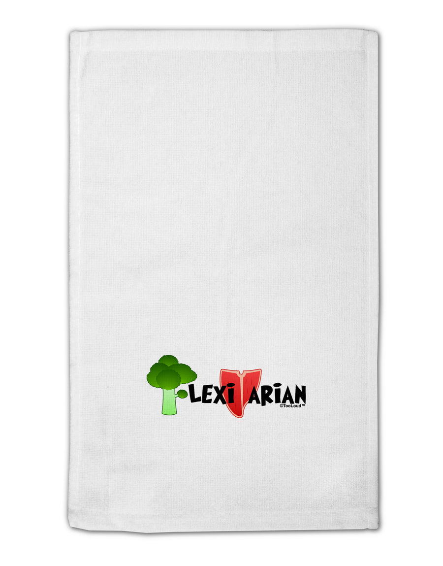 Flexitarian 11&#x22;x18&#x22; Dish Fingertip Towel by TooLoud-Fingertip Towel-TooLoud-White-Davson Sales