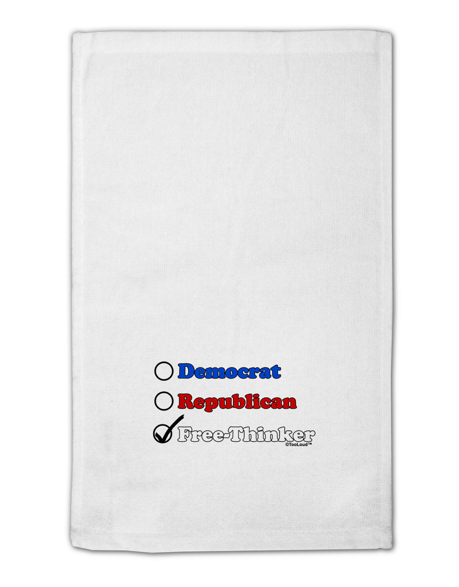 Free Thinker Checklist 11&#x22;x18&#x22; Dish Fingertip Towel-Fingertip Towel-TooLoud-White-Davson Sales