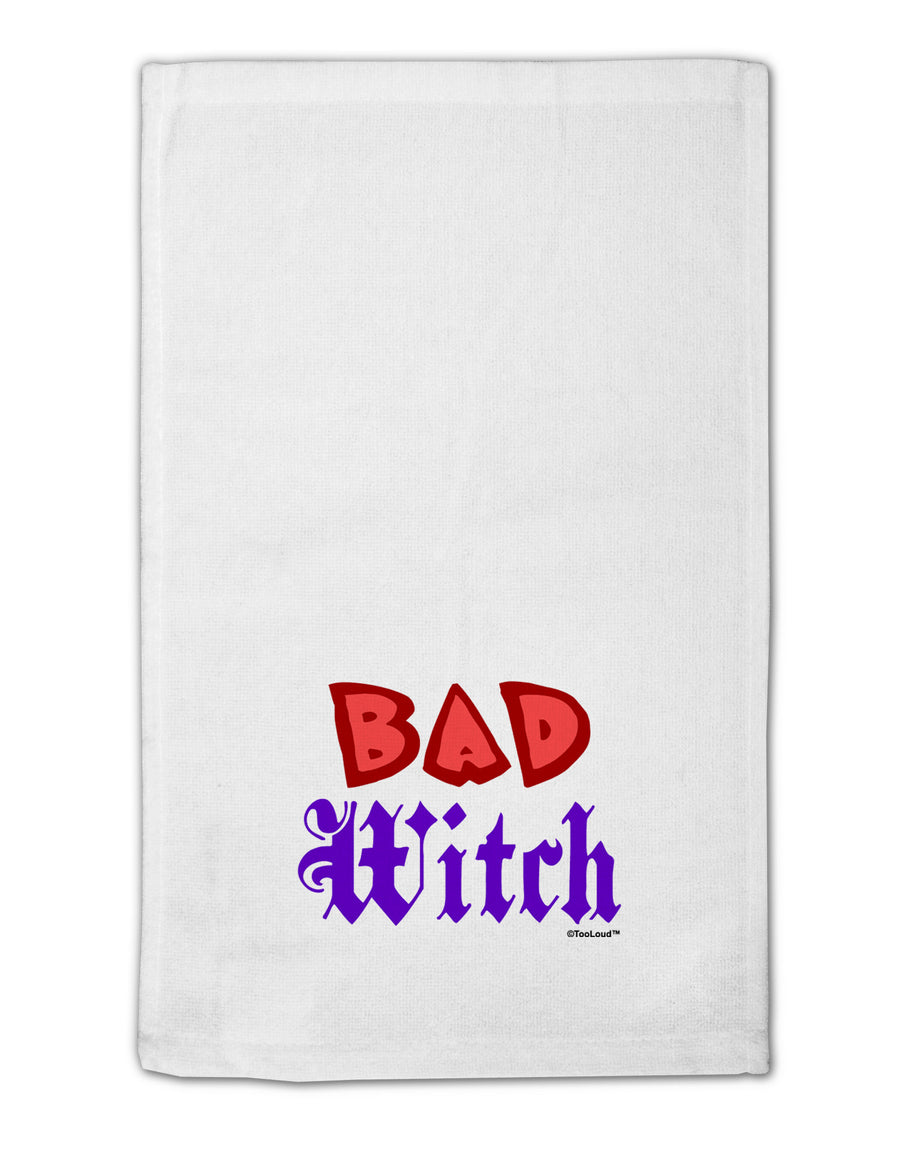 Bad Witch Color Red 11&#x22;x18&#x22; Dish Fingertip Towel-Fingertip Towel-TooLoud-White-Davson Sales