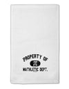 Mathletic Department Distressed 11&#x22;x18&#x22; Dish Fingertip Towel by TooLoud-Fingertip Towel-TooLoud-White-Davson Sales