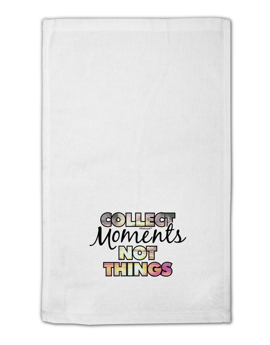 Collect Moments Not Things 11&#x22;x18&#x22; Dish Fingertip Towel-Fingertip Towel-TooLoud-White-Davson Sales