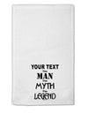 Personalized The Man The Myth The Legend 11&#x22;x18&#x22; Dish Fingertip Towel by TooLoud-Fingertip Towel-TooLoud-White-Davson Sales