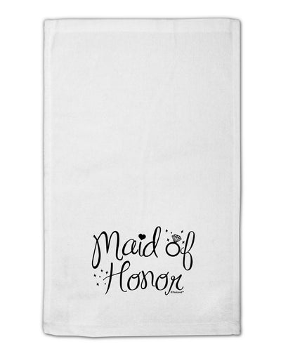 Maid of Honor - Diamond Ring Design 11&#x22;x18&#x22; Dish Fingertip Towel-Fingertip Towel-TooLoud-White-Davson Sales