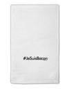 Hashtag JeSuisBacon 11&#x22;x18&#x22; Dish Fingertip Towel-Fingertip Towel-TooLoud-White-Davson Sales