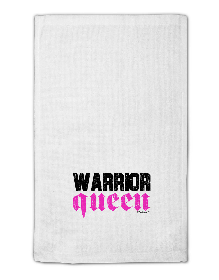 Warrior Queen Pink Script 11&#x22;x18&#x22; Dish Fingertip Towel-Fingertip Towel-TooLoud-White-Davson Sales