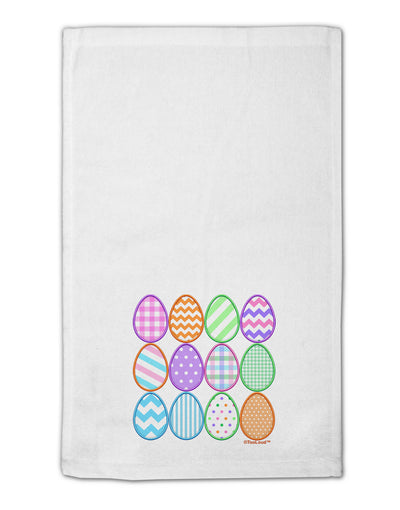 Cute Faux Applique Easter Eggs 11&#x22;x18&#x22; Dish Fingertip Towel-Fingertip Towel-TooLoud-White-Davson Sales