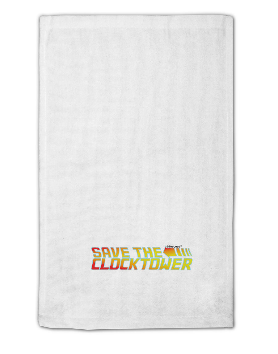 Save The Clock Tower 11&#x22;x18&#x22; Dish Fingertip Towel by TooLoud-TooLoud-White-Davson Sales