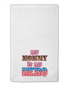 My Mommy is My Hero - Armed Forces - Pink 11&#x22;x18&#x22; Dish Fingertip Towel by TooLoud-Fingertip Towel-TooLoud-White-Davson Sales