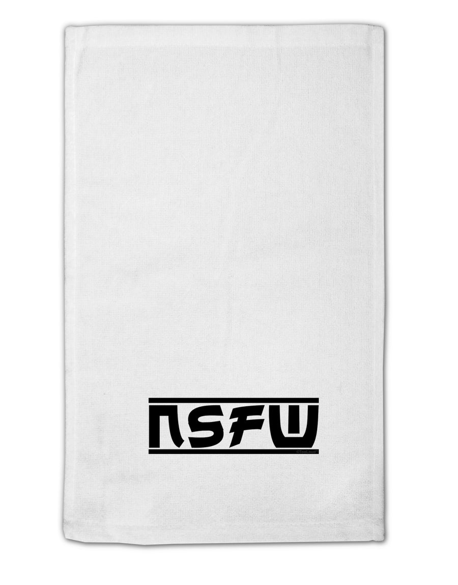 NSFW Not Safe For Work 11&#x22;x18&#x22; Dish Fingertip Towel by TooLoud-Fingertip Towel-TooLoud-White-Davson Sales