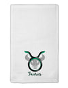 Taurus Symbol 11&#x22;x18&#x22; Dish Fingertip Towel-Fingertip Towel-TooLoud-White-Davson Sales