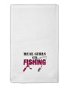 Real Girls Go Fishing 11&#x22;x18&#x22; Dish Fingertip Towel-Fingertip Towel-TooLoud-White-Davson Sales