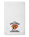 TooLoud Welder - Superpower 11&#x22;x18&#x22; Dish Fingertip Towel-Fingertip Towel-TooLoud-White-Davson Sales