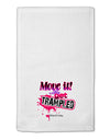 Move It Or Get Trampled 11&#x22;x18&#x22; Dish Fingertip Towel-Fingertip Towel-TooLoud-White-Davson Sales