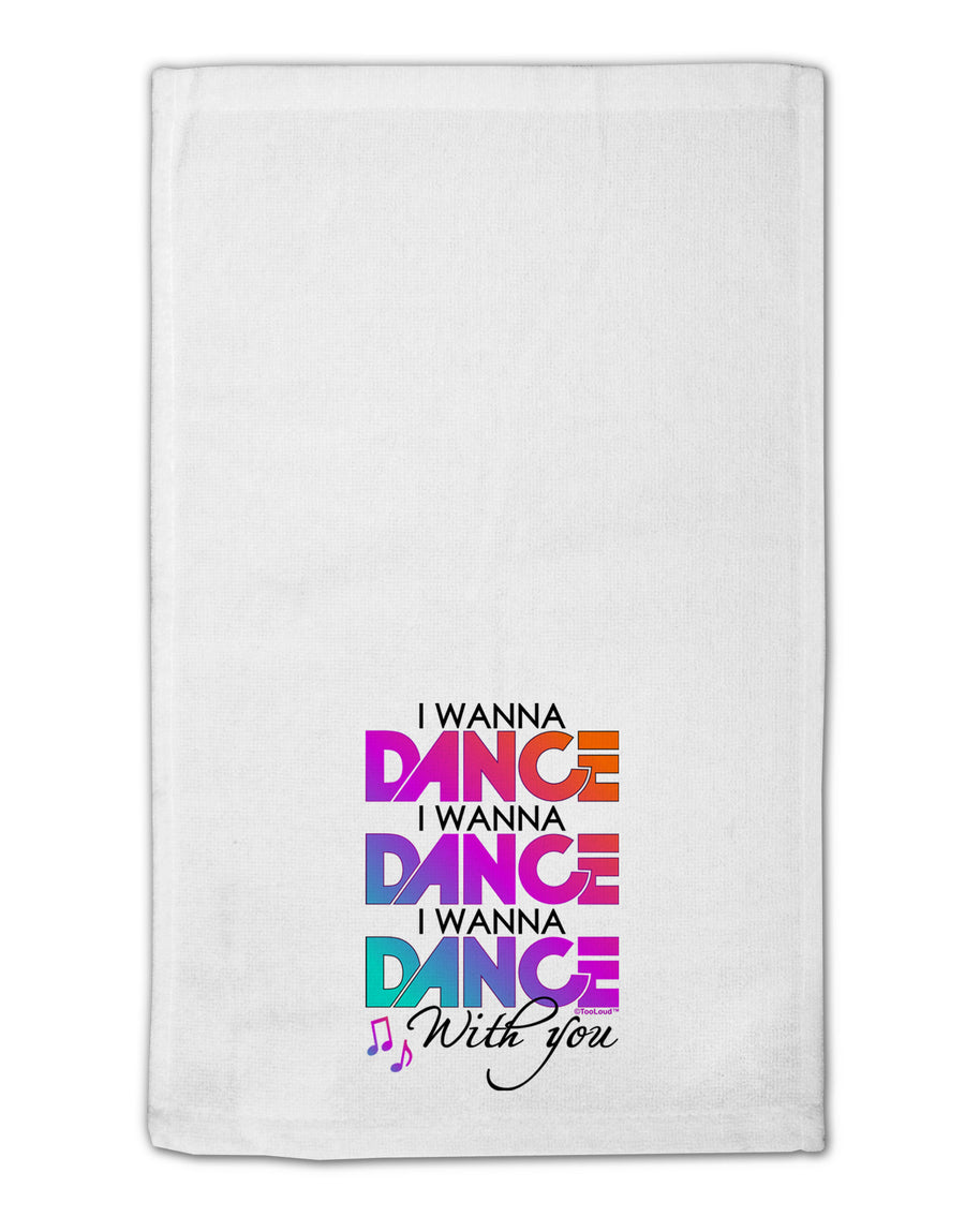 I Wanna Dance With You 11&#x22;x18&#x22; Dish Fingertip Towel-Fingertip Towel-TooLoud-White-Davson Sales