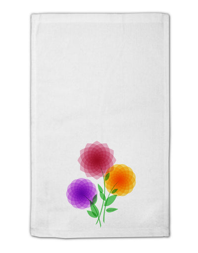 Crystal Dahlias 11&#x22;x18&#x22; Dish Fingertip Towel-Fingertip Towel-TooLoud-White-Davson Sales