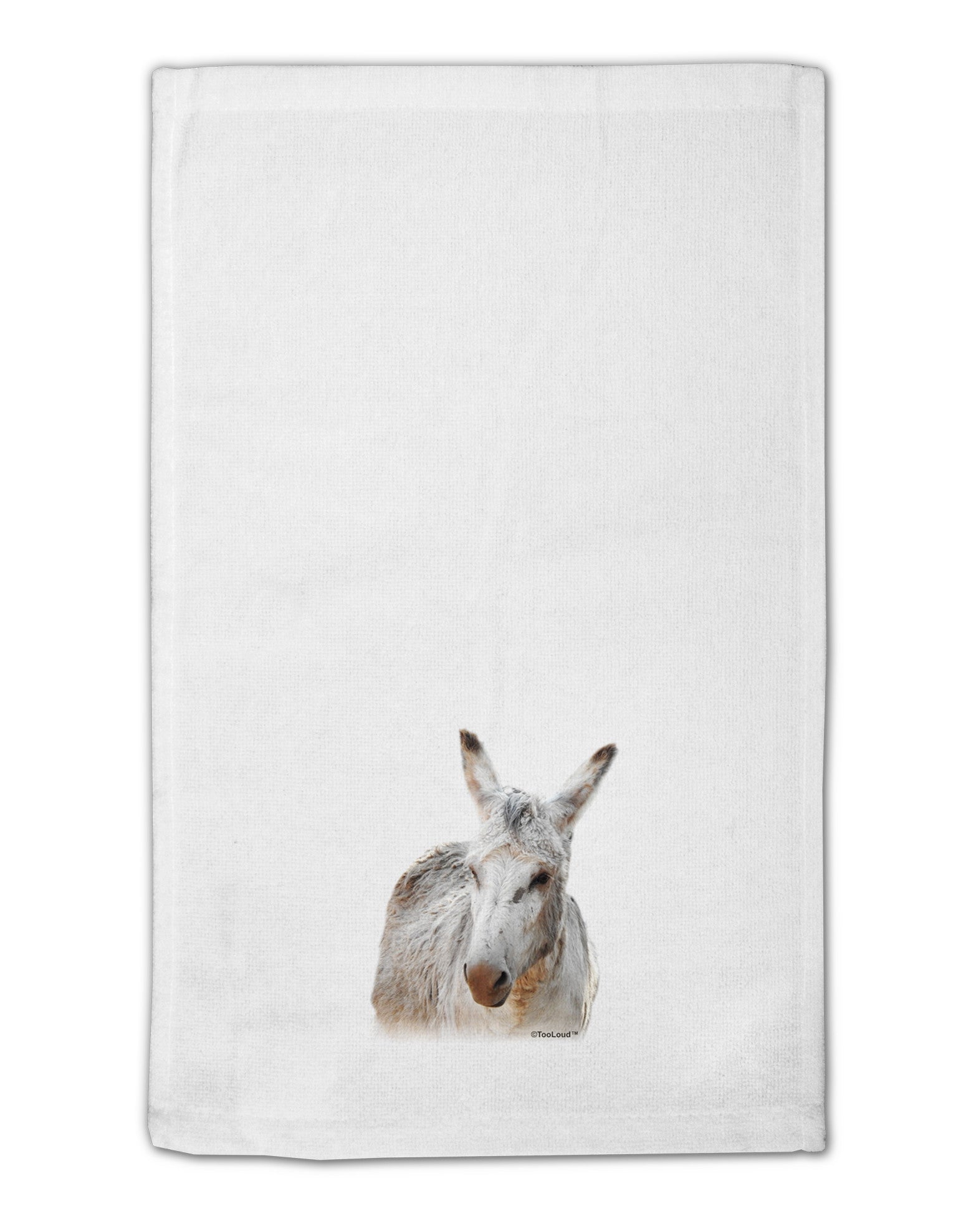 Burro Cutout 11&#x22;x18&#x22; Dish Fingertip Towel-Fingertip Towel-TooLoud-White-Davson Sales