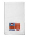 American Bacon Flag - Stars and Strips 11&#x22;x18&#x22; Dish Fingertip Towel-Fingertip Towel-TooLoud-White-Davson Sales