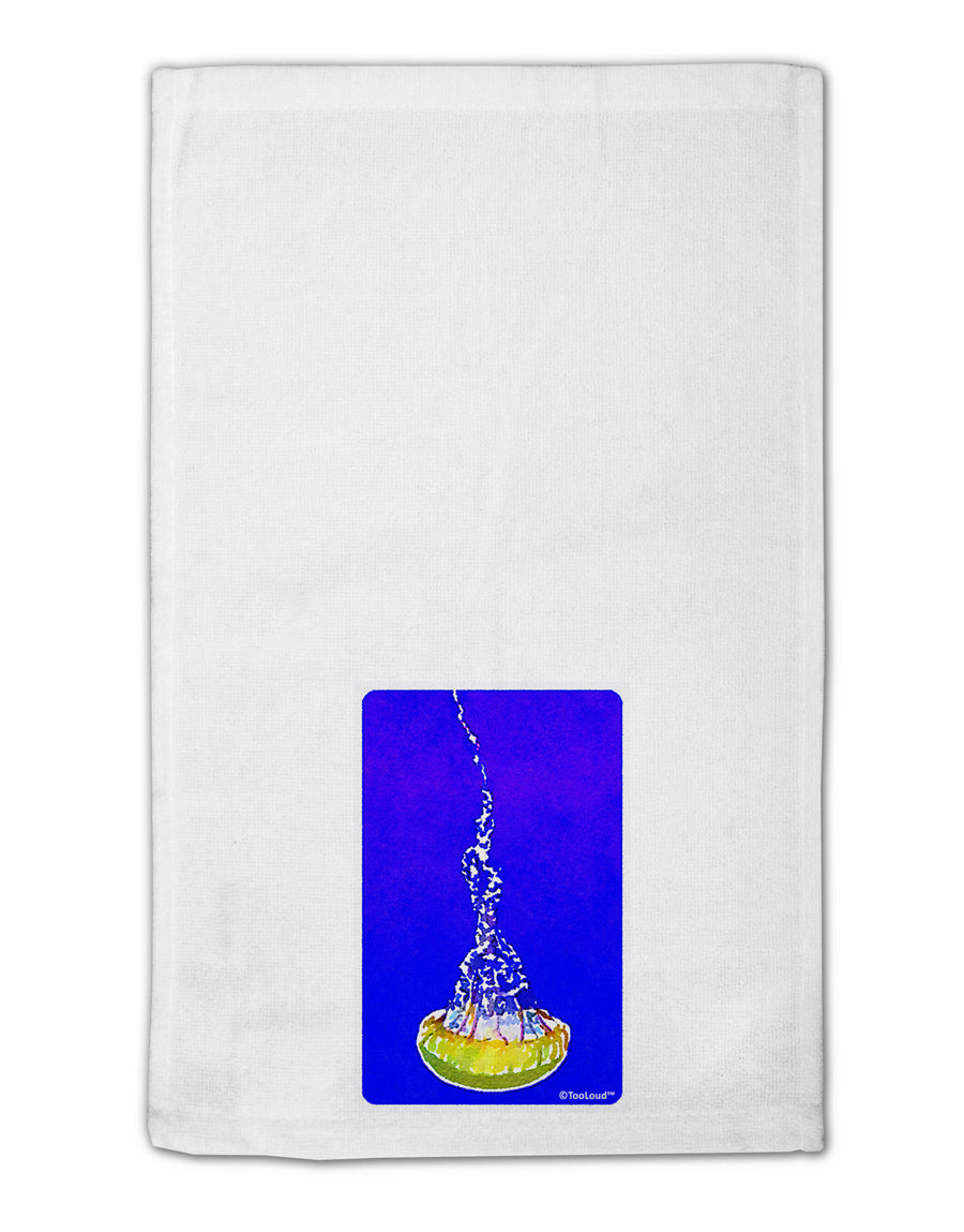 Solo Jellyfish Watercolor 11&#x22;x18&#x22; Dish Fingertip Towel-Fingertip Towel-TooLoud-White-Davson Sales