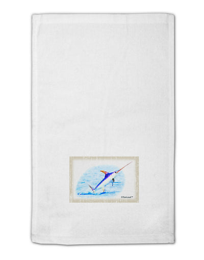 Swordfish Watercolor 11&#x22;x18&#x22; Dish Fingertip Towel-Fingertip Towel-TooLoud-White-Davson Sales