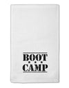 Bootcamp Large distressed Text 11&#x22;x18&#x22; Dish Fingertip Towel-Fingertip Towel-TooLoud-White-Davson Sales