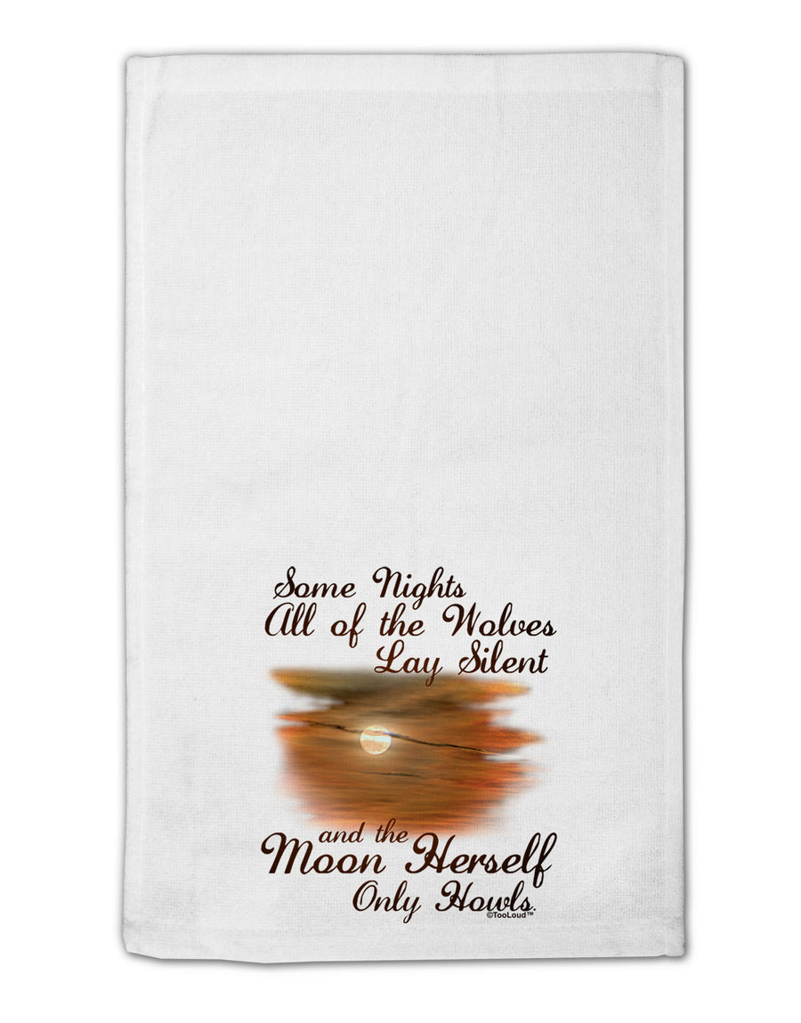 The Moon Herself Howls 11&#x22;x18&#x22; Dish Fingertip Towel-Fingertip Towel-TooLoud-White-Davson Sales