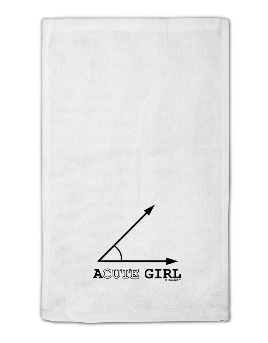 Acute Girl 11&#x22;x18&#x22; Dish Fingertip Towel-Fingertip Towel-TooLoud-White-Davson Sales