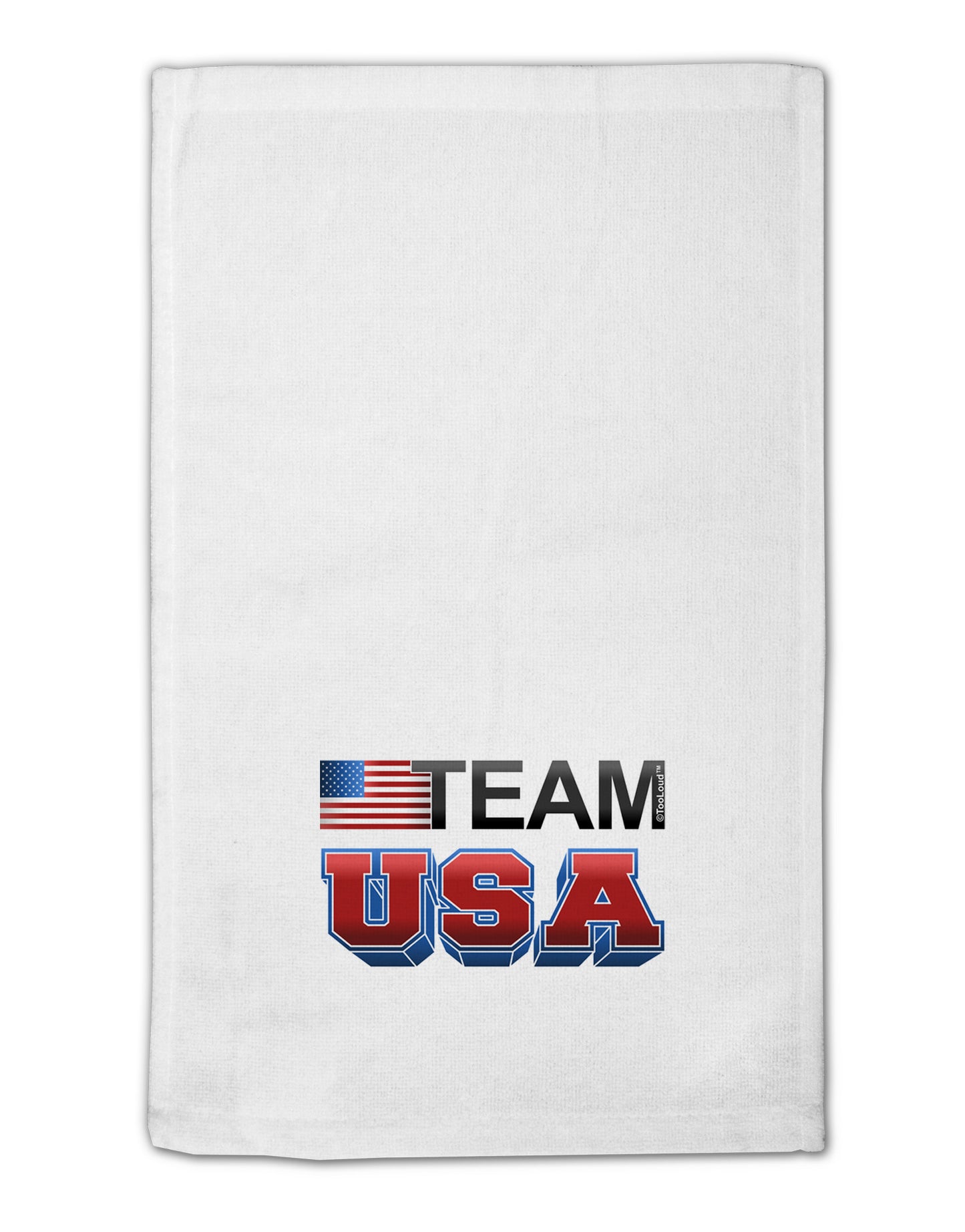Sporty Team USA 11&#x22;x18&#x22; Dish Fingertip Towel-Fingertip Towel-TooLoud-White-Davson Sales