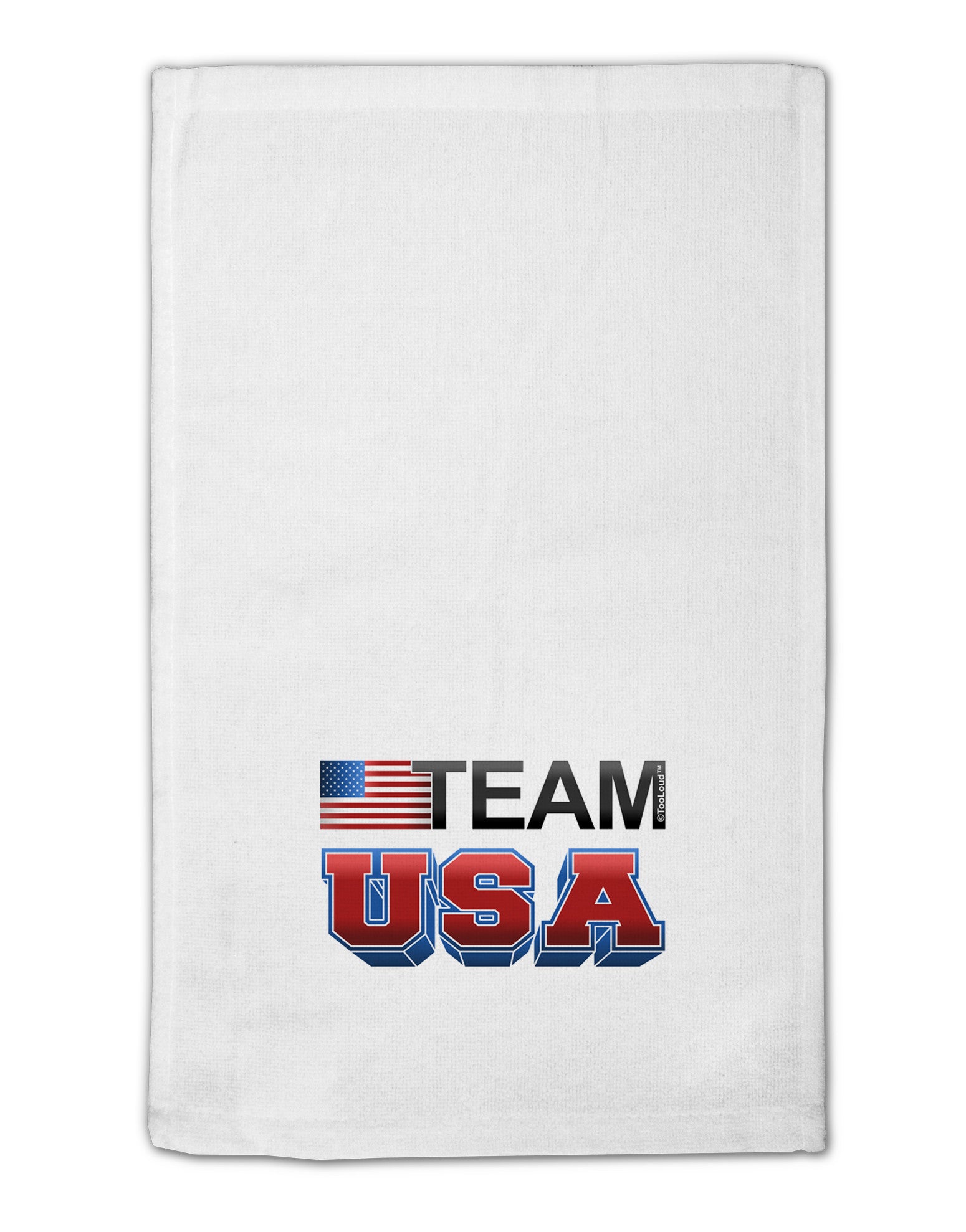 Sporty Team USA 11&#x22;x18&#x22; Dish Fingertip Towel-Fingertip Towel-TooLoud-White-Davson Sales
