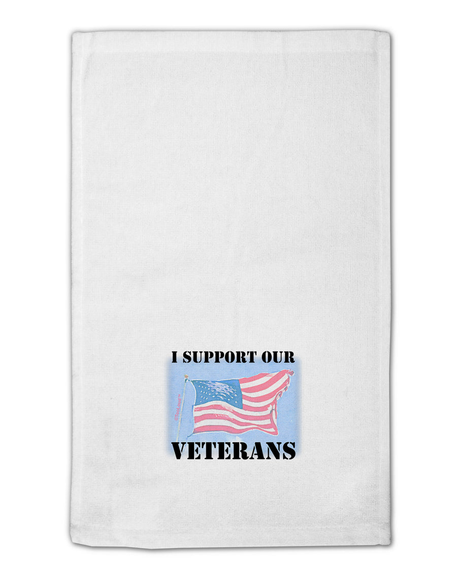 Support Our Veterans 11&#x22;x18&#x22; Dish Fingertip Towel-Fingertip Towel-TooLoud-White-Davson Sales