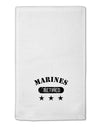 Retired Marines 11&#x22;x18&#x22; Dish Fingertip Towel by TooLoud-Fingertip Towel-TooLoud-White-Davson Sales