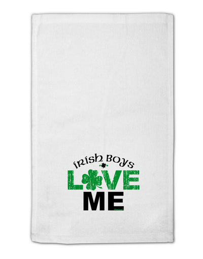 Irish Boys Love Me 11&#x22;x18&#x22; Dish Fingertip Towel-Fingertip Towel-TooLoud-White-Davson Sales