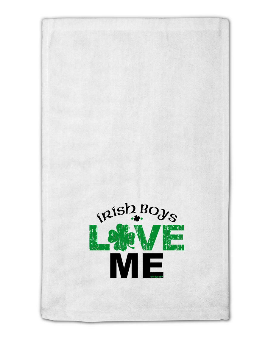 Irish Boys Love Me 11&#x22;x18&#x22; Dish Fingertip Towel-Fingertip Towel-TooLoud-White-Davson Sales